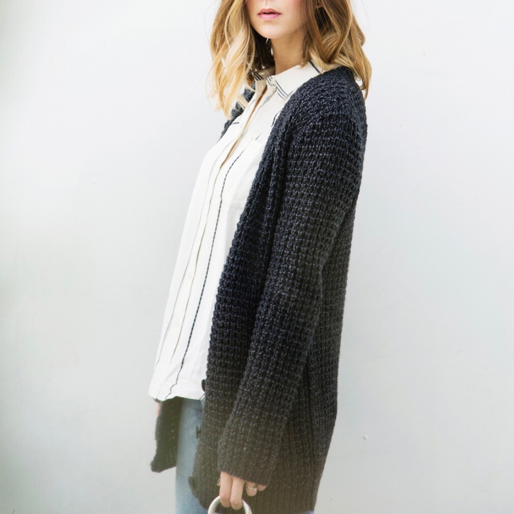 Bella Luxx Oversized Alpaca Cardigan